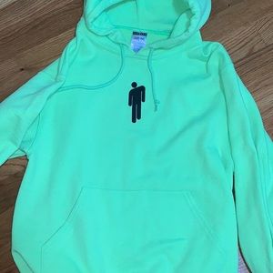 Neon Green Billie Eilish Sweatshirt